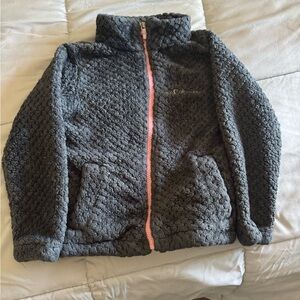 Columbia Gray and Pink Kids Jacket